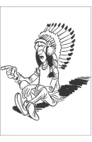 Lucky Luke kleurplaat 20